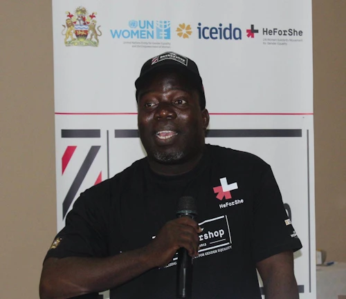 Moses Chimphepo héraðsstjóri Mangochi. Ljósmynd: UN Women.