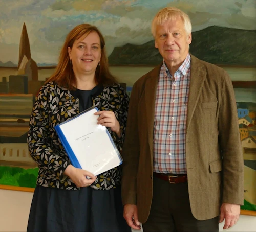 Svandís Svavarsdóttir og Jón Snædal
