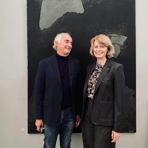 Bernard Alligand og Unnur Orradóttir Ramette