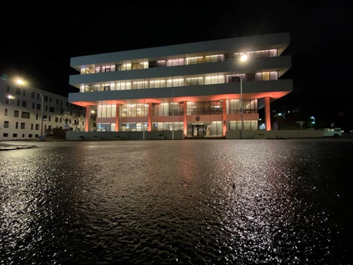 Utanríkisráðuneytið við Rauðarárstíg.