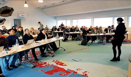 Um 50 manns frá löndunum þremur tóku þátt í ráðstefnunni.