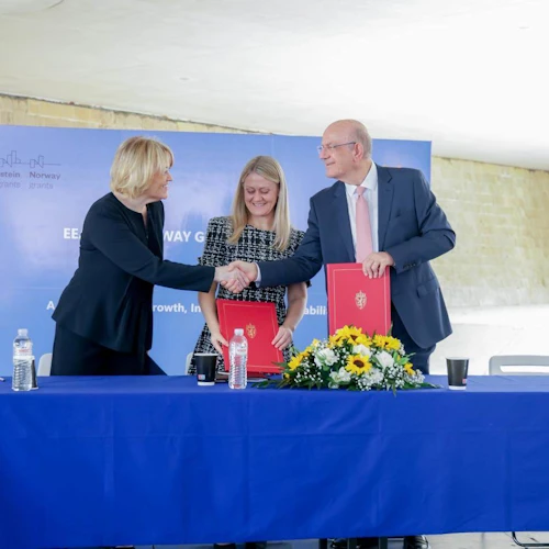 Undirritun samkomulags við Kýpur vegna Uppbyggingarsjóðs EES í Nicosia 6. nóvember 2025