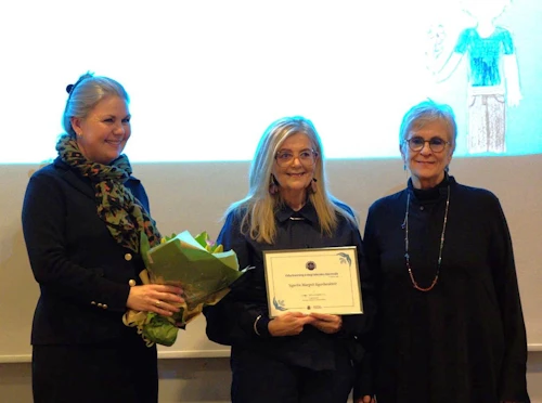 Sigrún Brynja Einarsdóttir, Sigurlín Margrét Sigurðardóttir og Valgerður Stefánsdóttir.