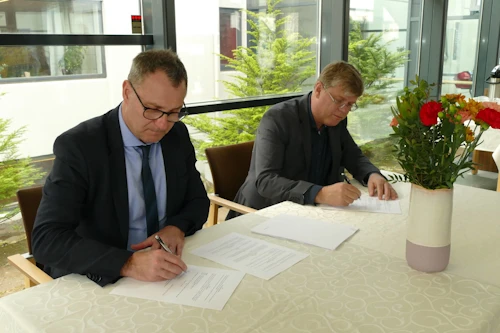 Willum Þór heilbrigðisráðherra og Haraldur bæjarstjóri í Mosfellsbæ