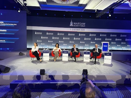 Utanríkisráðherra tók þátt í pallborðsumræðum á Warsaw Security Forum.