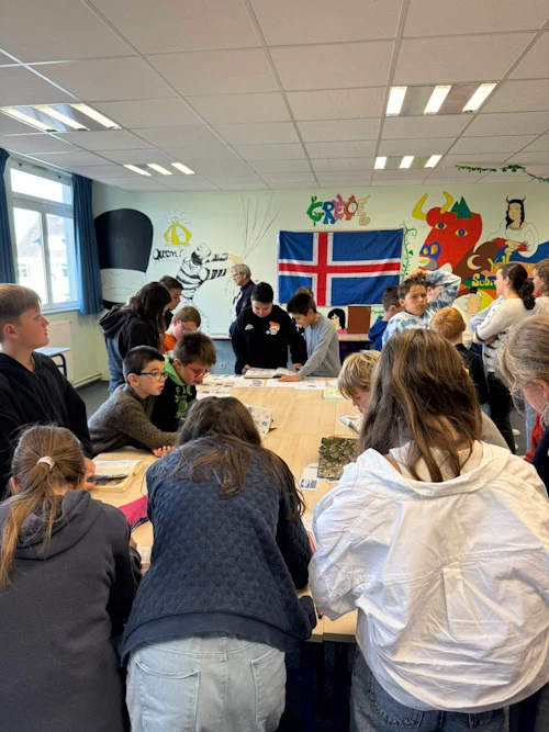 Au collège Chombart de Lauwe à Paimpol