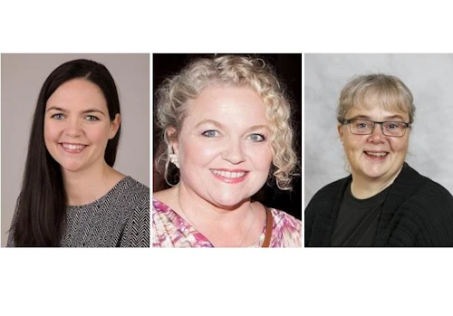 Frá vinstri: Erna Kristín Blöndal, Gunnhildur Gunnarsdóttir og Bjarnheiður Gautadóttir