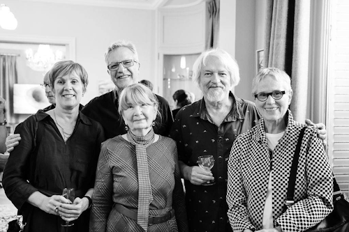 Helga Oddrún Guðmundsdóttir, Bernard Ropa, Kristín Jóhannesdóttir, Olivier Manoury et Laufey Helgadóttir