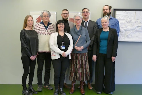 Samráðshópurinn ásamt ráðherra