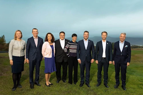 Af fundi utanríkisráðherra Norðurlandanna og Eystrasaltsríkjanna. Mynd: Sigurjón Ragnar.