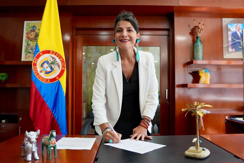 Irene Vélez Torres, umhverfis- og sjálfbærnimálaráðherra Kólumbíu.
