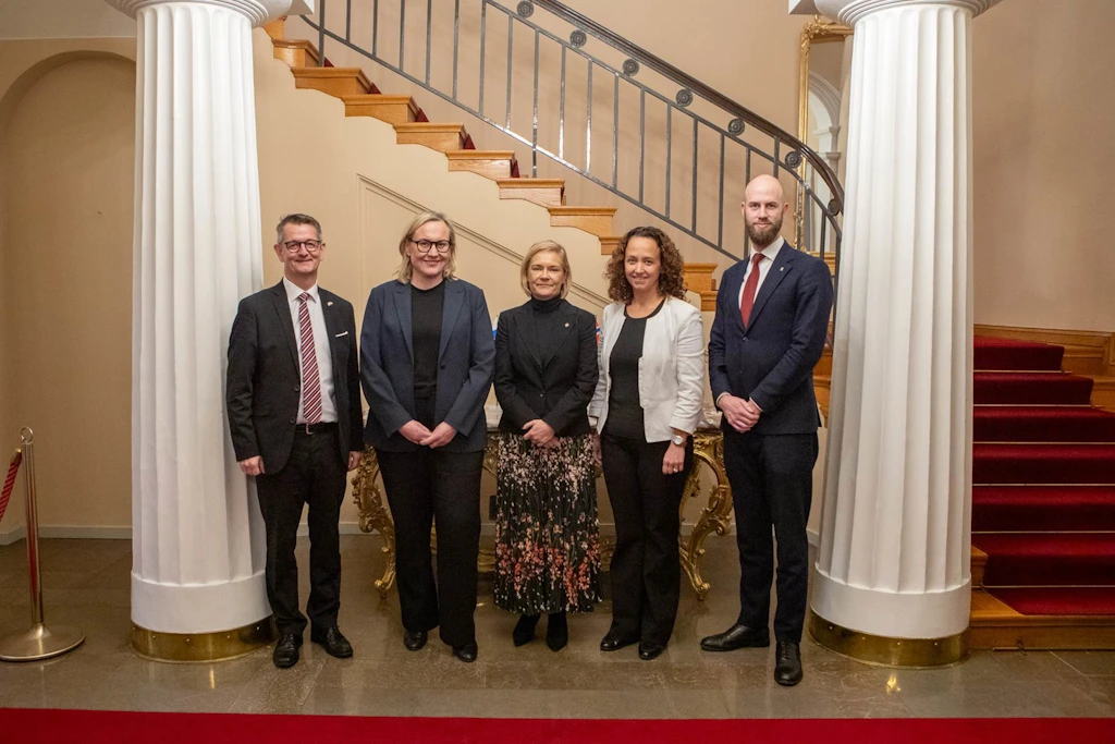 Torsten Pedersen, Þorbjörg S. Gunnlaugsdóttir, Mari Rantanen, Kristine Kallset og Carl-Oskar Bohlin