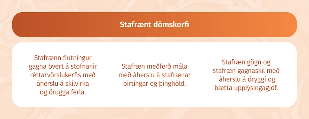 Stafrænt dómskerfi