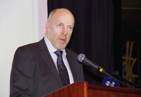 Steingrímur J. Sigfússon ávarpar búnaðarþing 2012