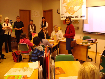 Unglingar-laera-islensku-i-Fellaskola Í Fellaskóla
