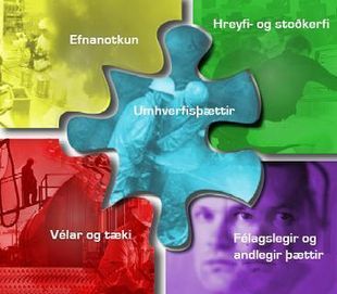 Áhættumat tengt vinnuvernd. Mynd af vel Vinnueftirlitsins